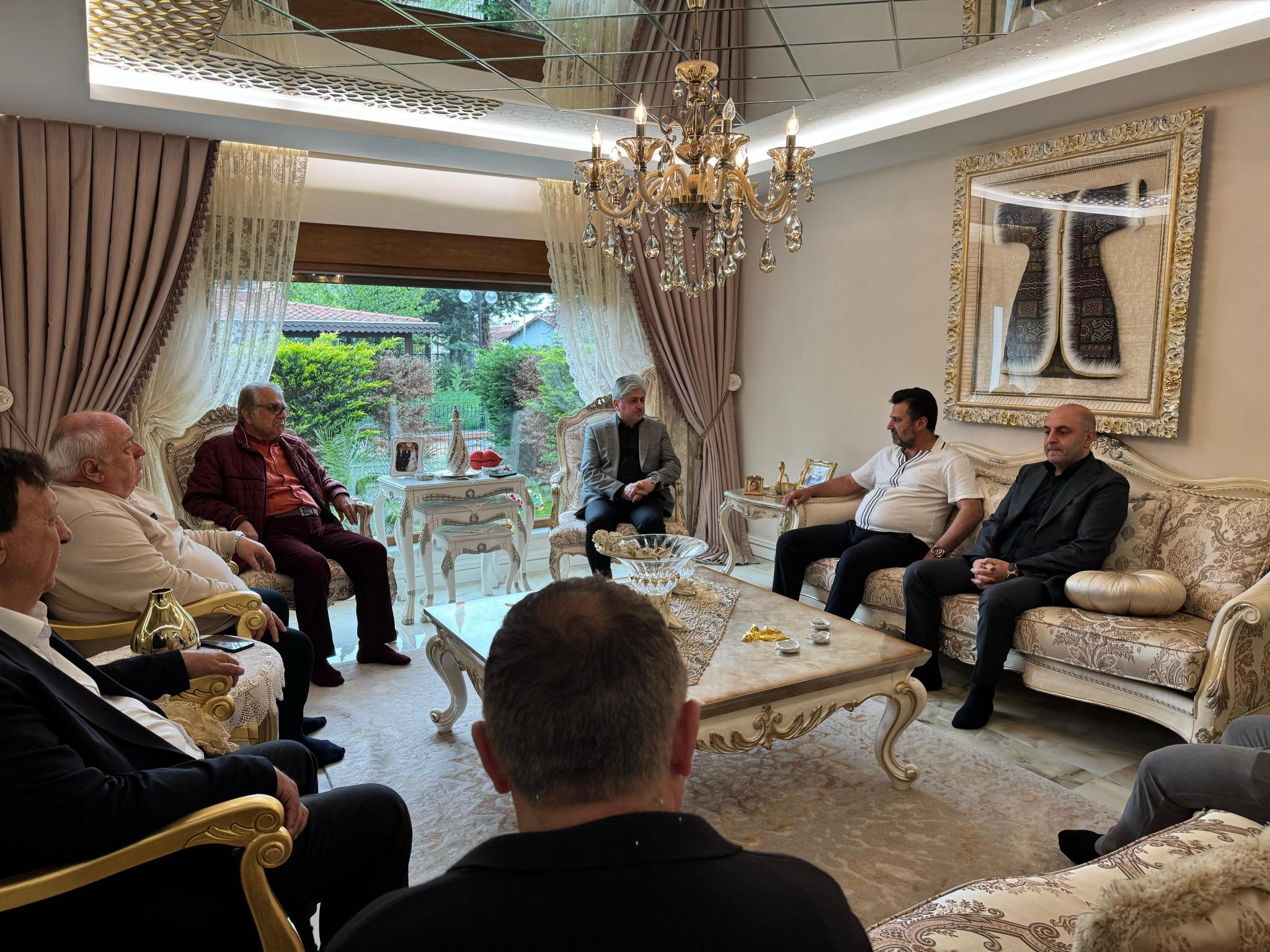 Sakarya Valisi Rahmi Doğan'dan Bülent Uygun'a taziye ziyareti