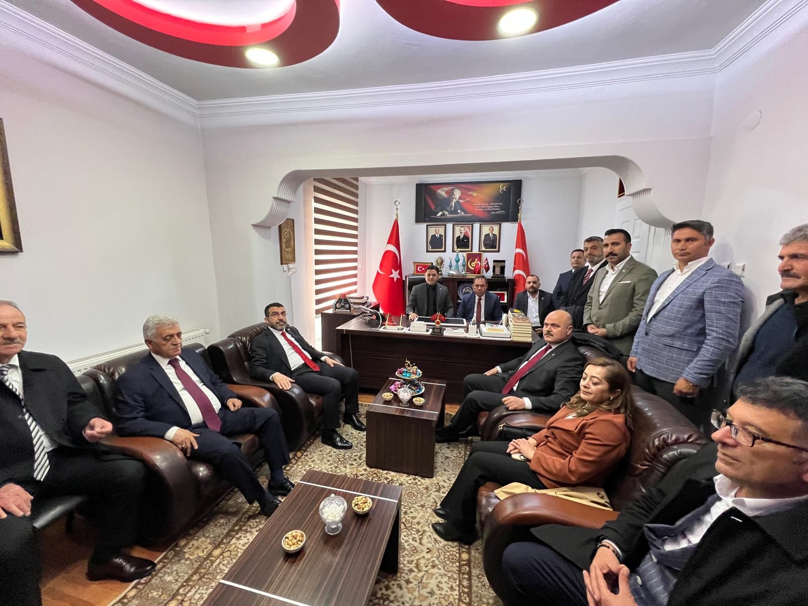 MHP Kars İl Başkanlığında bayramlaşma töreni düzenlendi