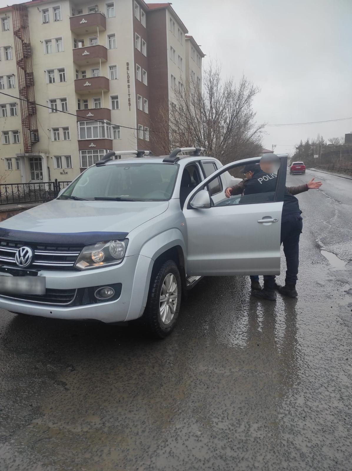 Kars'ta suç ve suçluların yakalanması için şok uygulamalar devam ediyor