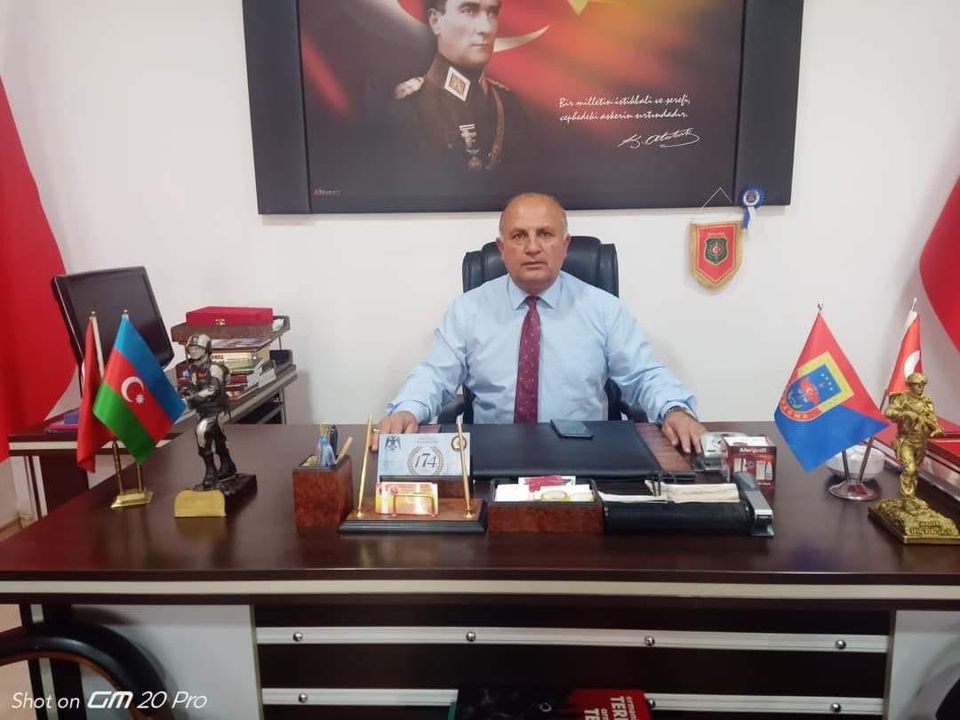 Kars Şehit ve Gaziler Derneği Başkanı Muhsin Ağçay, Polis Haftasının 180. yılını kutladı