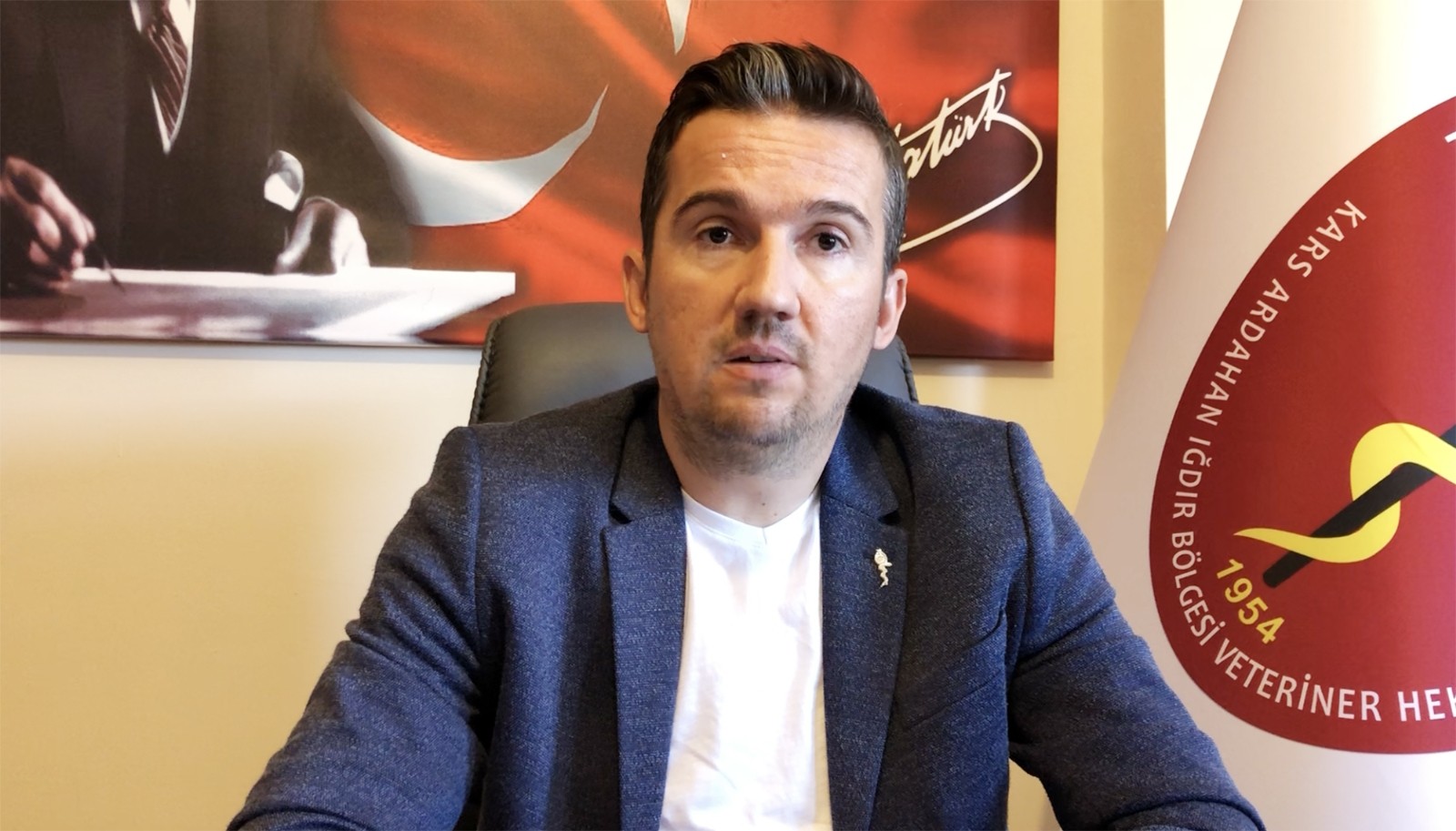Kars'ta Küçükbaş Hayvanların Küpelenmesi ve Aşılanması Yetki Devri protokolü imzalandı