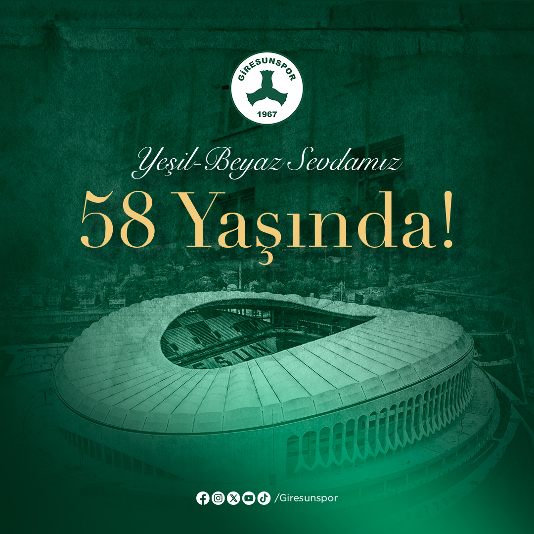 Giresunspor 58 yaşında