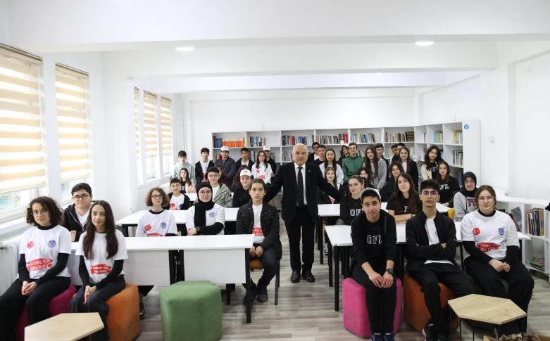 Başkan Güler’den öğrencilere moral ziyareti