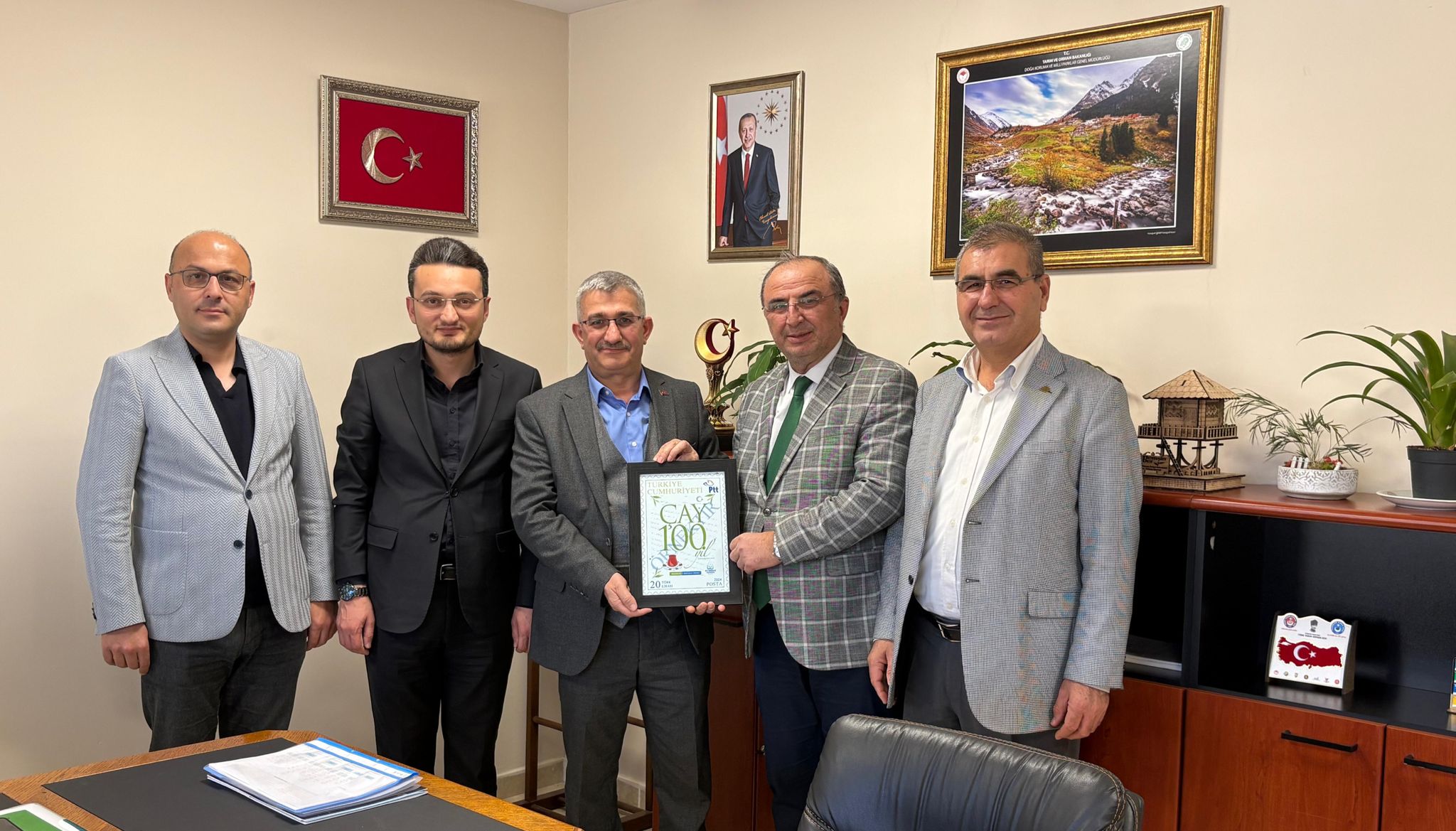 Ankara RİDEF’ten Ahmet Usta’ya ‘hayırlı olsun’ ziyareti
