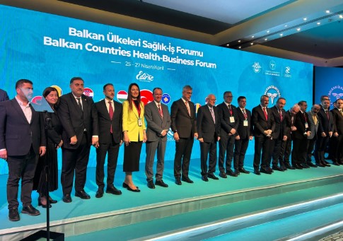 Rifat Sait, Balkan Ülkeleri Sağlık-İş Forumu’nda kritik temaslarda bulundu