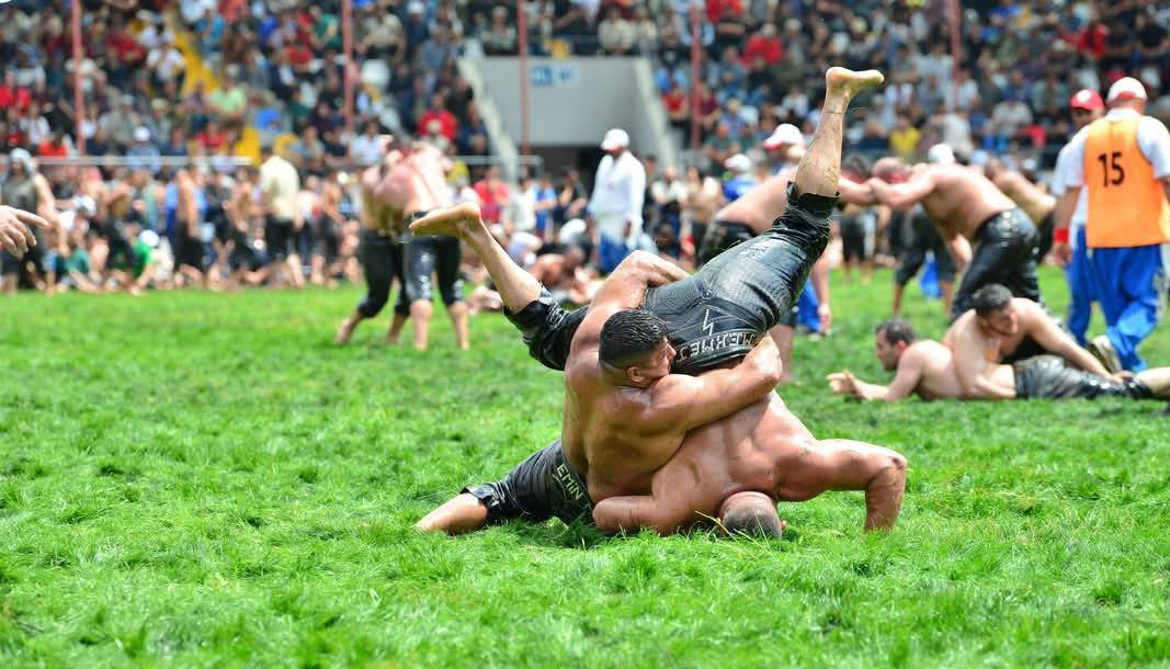 Güreş severler Kumluca’da buluştu