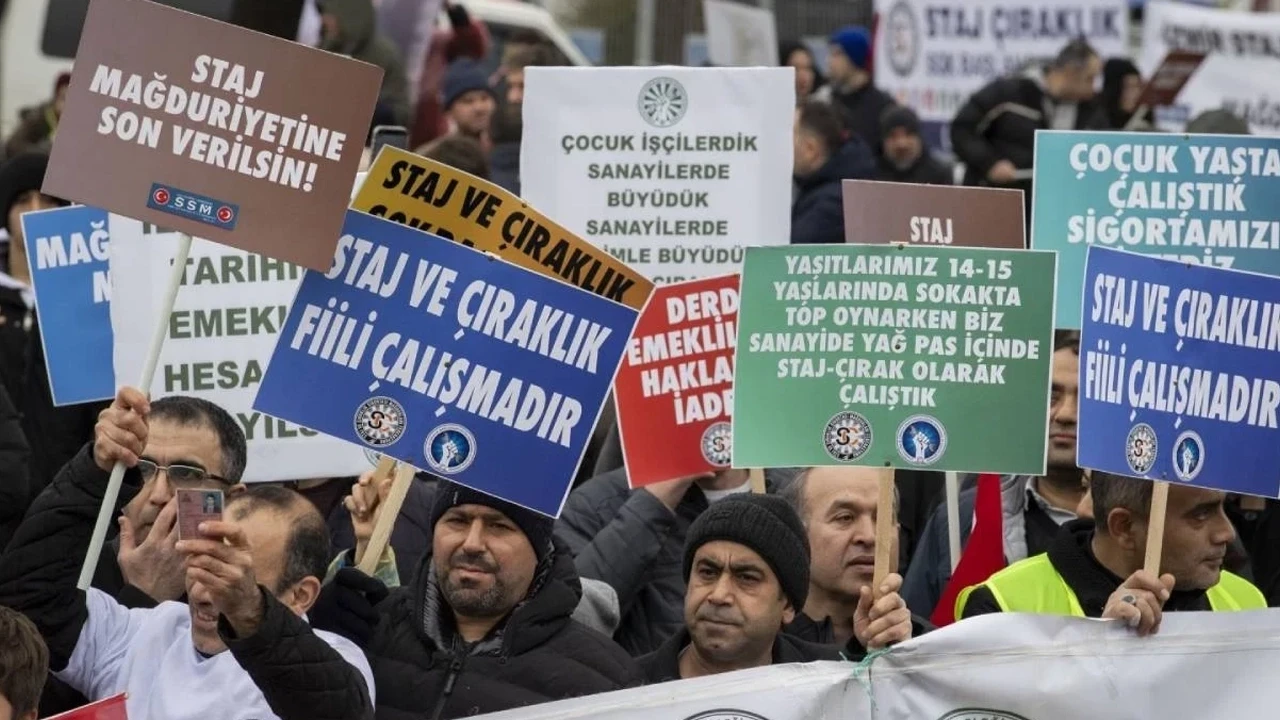 Staj ve Çıraklık Sigortası Mağdurları, 1 Mayıs’ta hak arayacak
