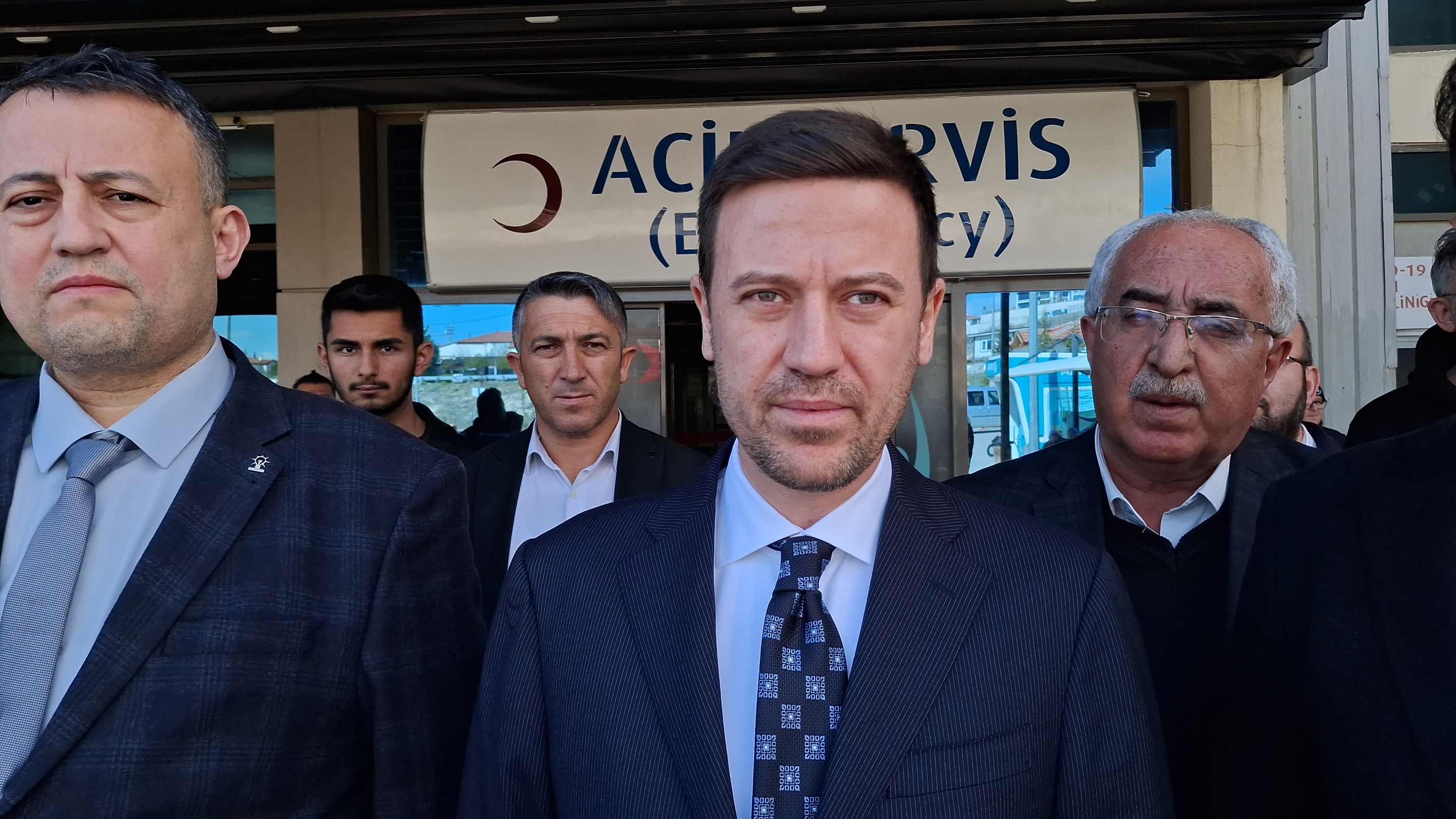 Ankara Milletvekili Baykoç'tan maden kazası yaralılarına ziyaret