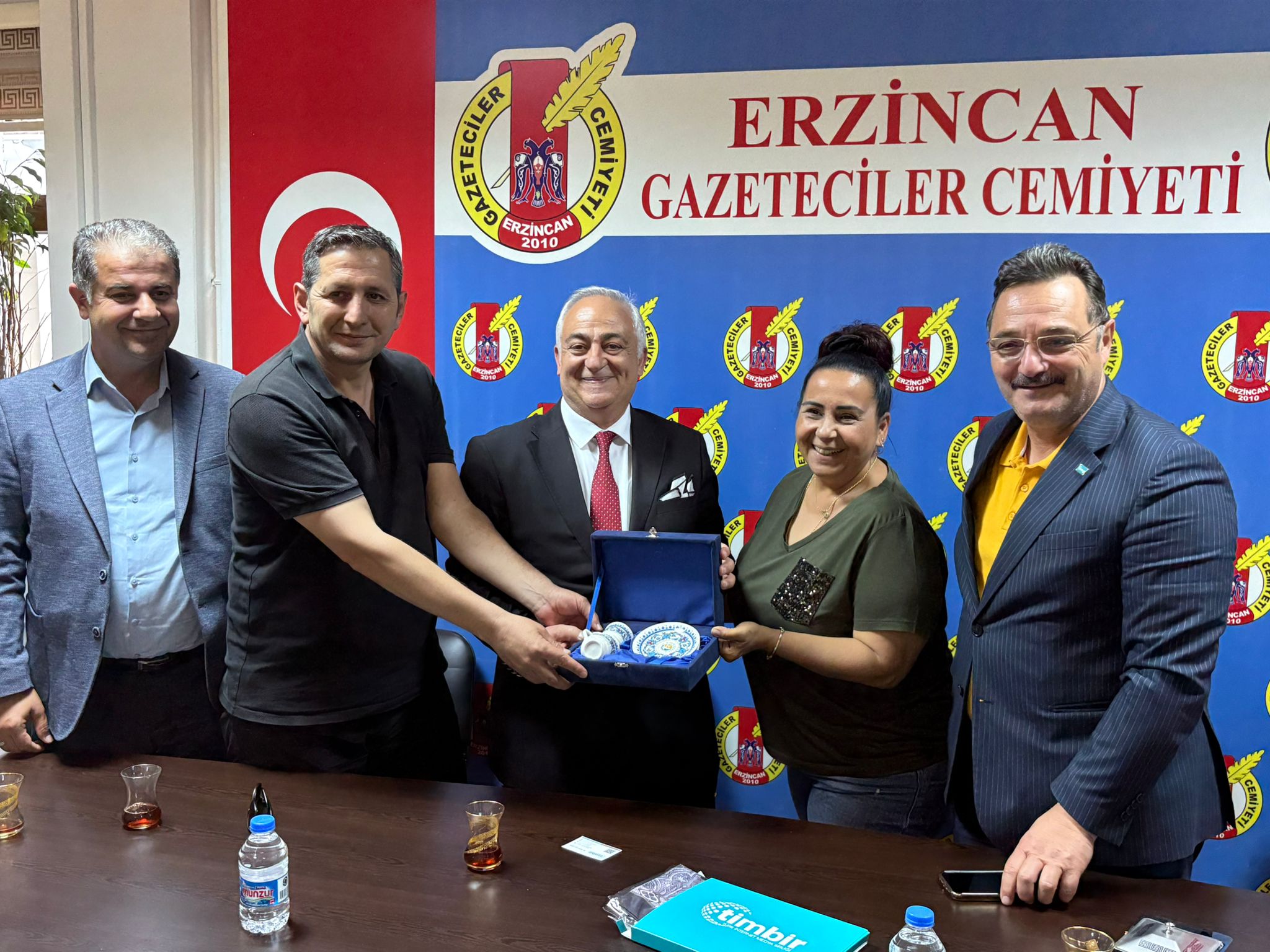 TİMBİR’den Erzincan Gazeteciler Cemiyetine ziyaret: ‘Yerel medya için ortak çözüm zamanı'