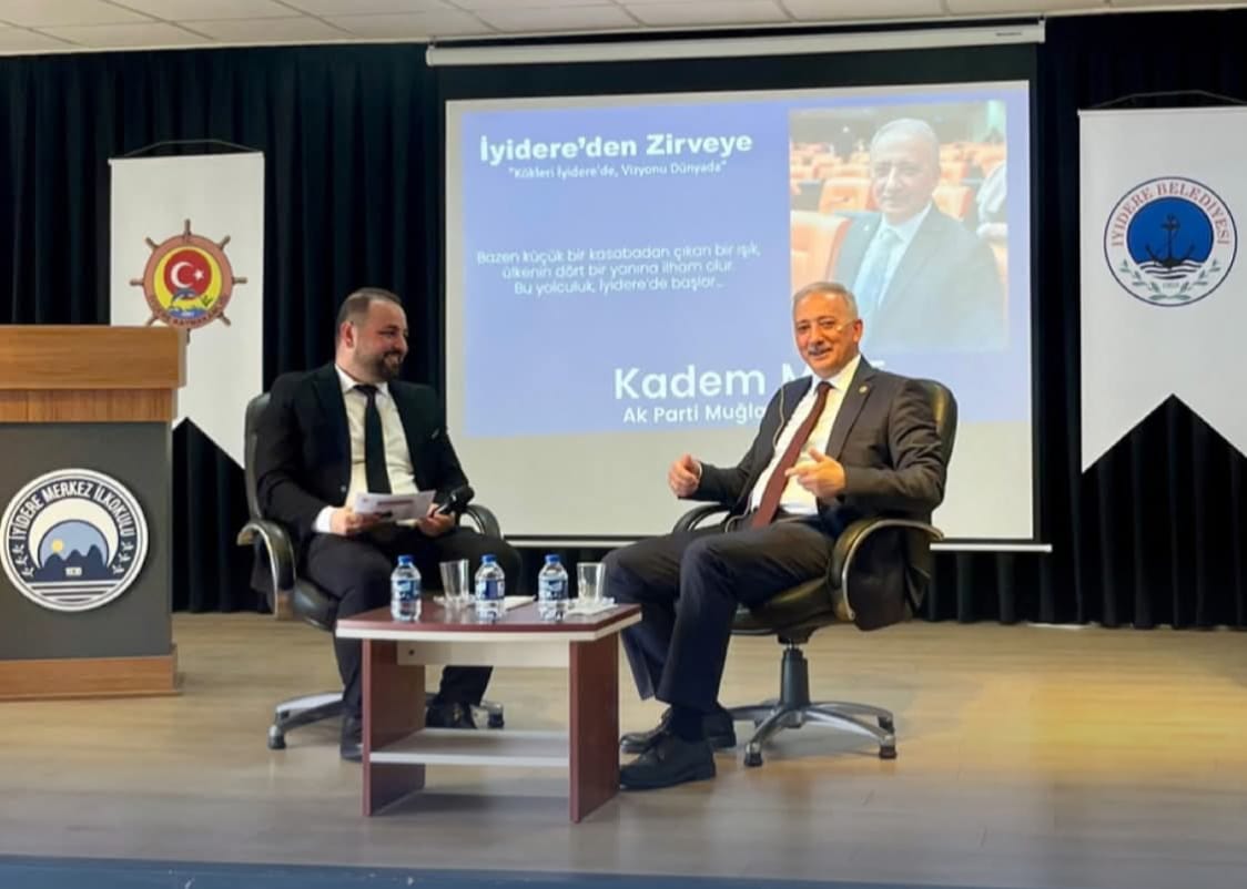 AK Parti Muğla Milletvekili Kadem Mete'den Rize İyidere'de gençlere tecrübe aktarımı
