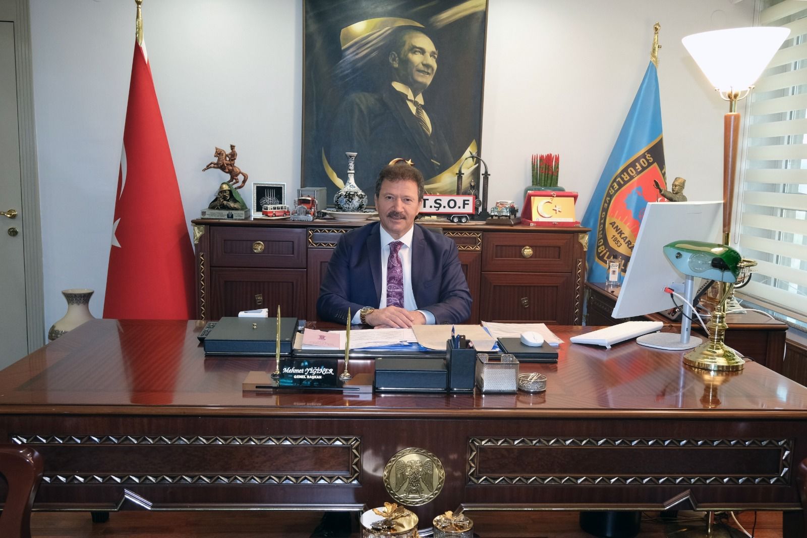 TŞOF Başkanı Mehmet Yiğiner’den Trafik Haftası mesajı: “Bir kural bir ömür”