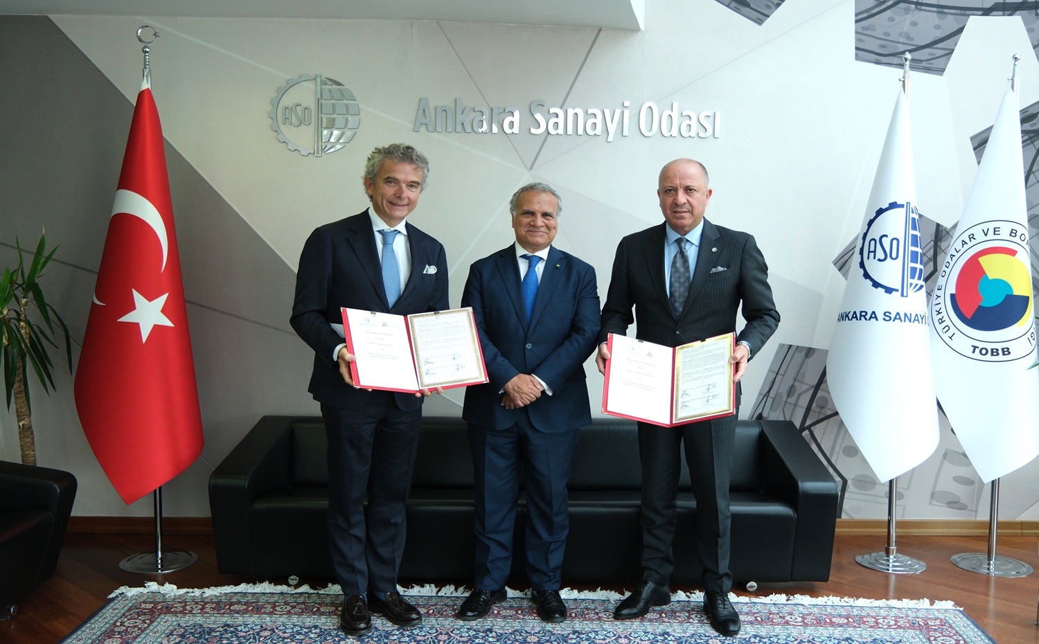 ASO İtalya ile iş birliği protokolü imzaladı