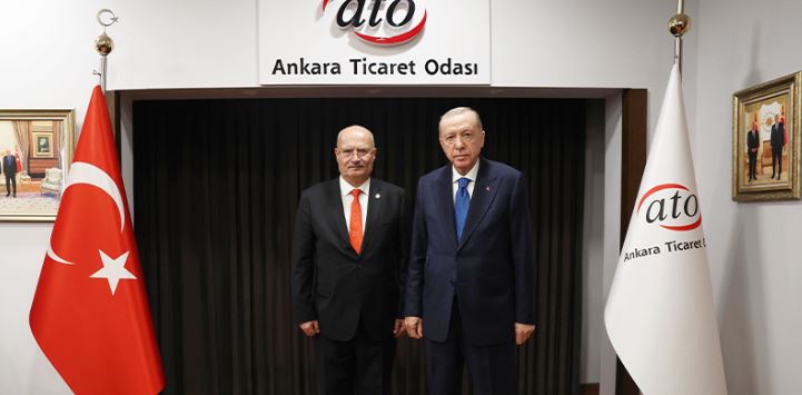 Cumhurbaşkanı Erdoğan, Ankara Ticaret Odası'nı ziyaret etti