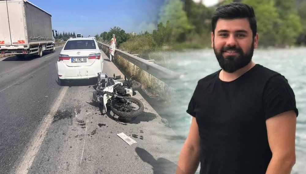 Manavgat’ta feci kaza: Motosiklet sürücüsü hayatını kaybetti