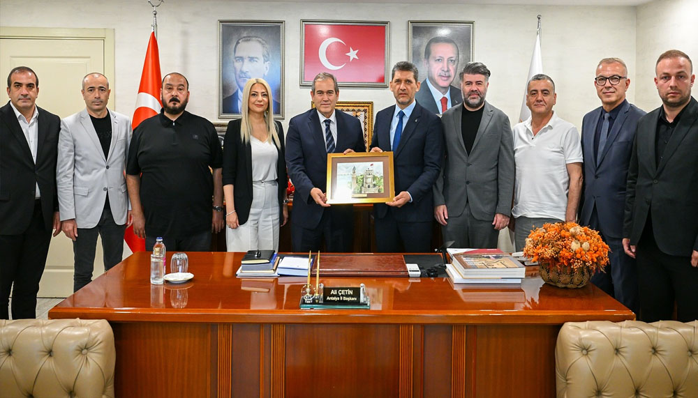 ATSO Heyeti, AK Parti Antalya il başkanlığı’nı ziyaret etti