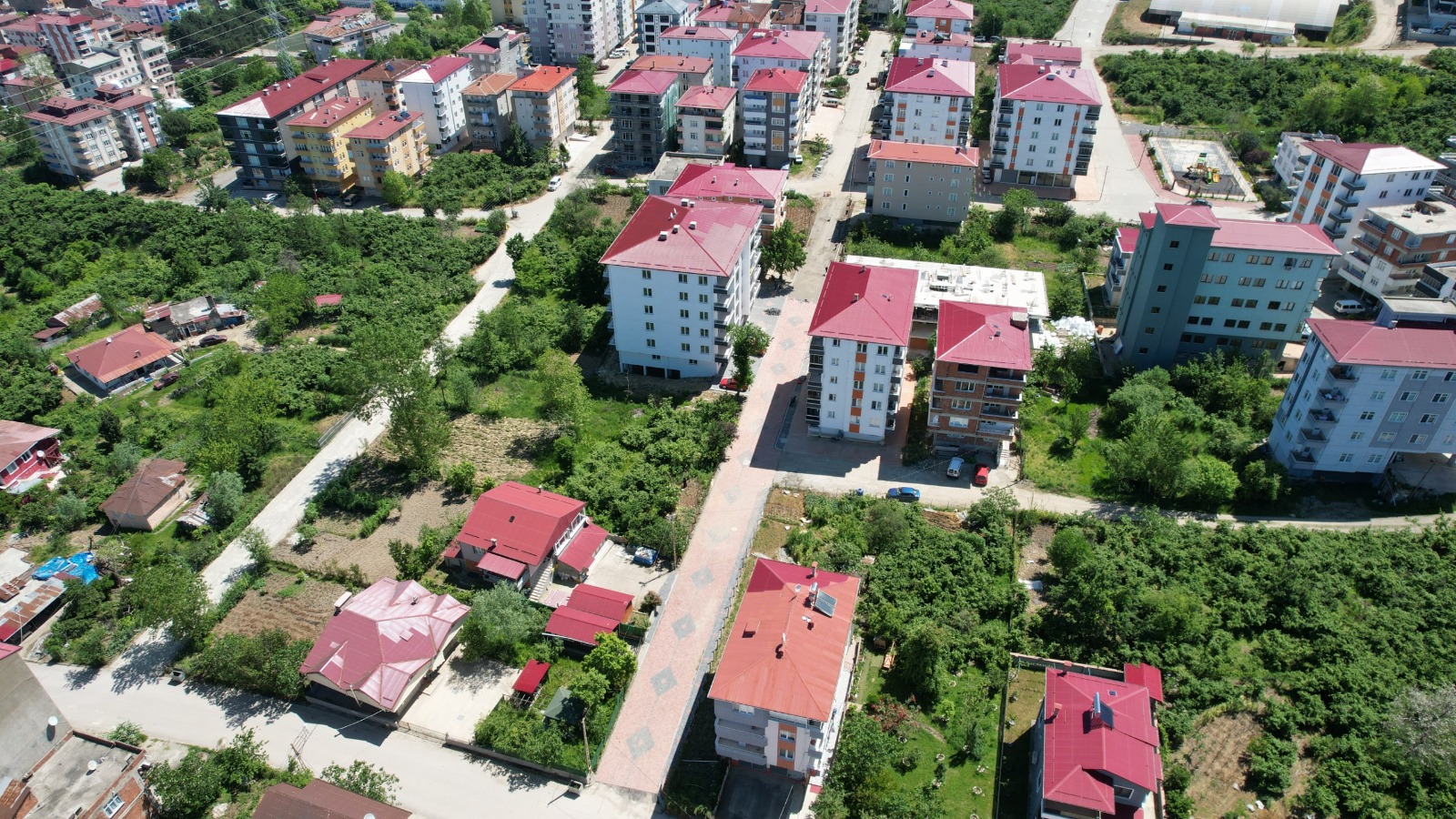 Bulancak Belediyesi şehrin her yerinde