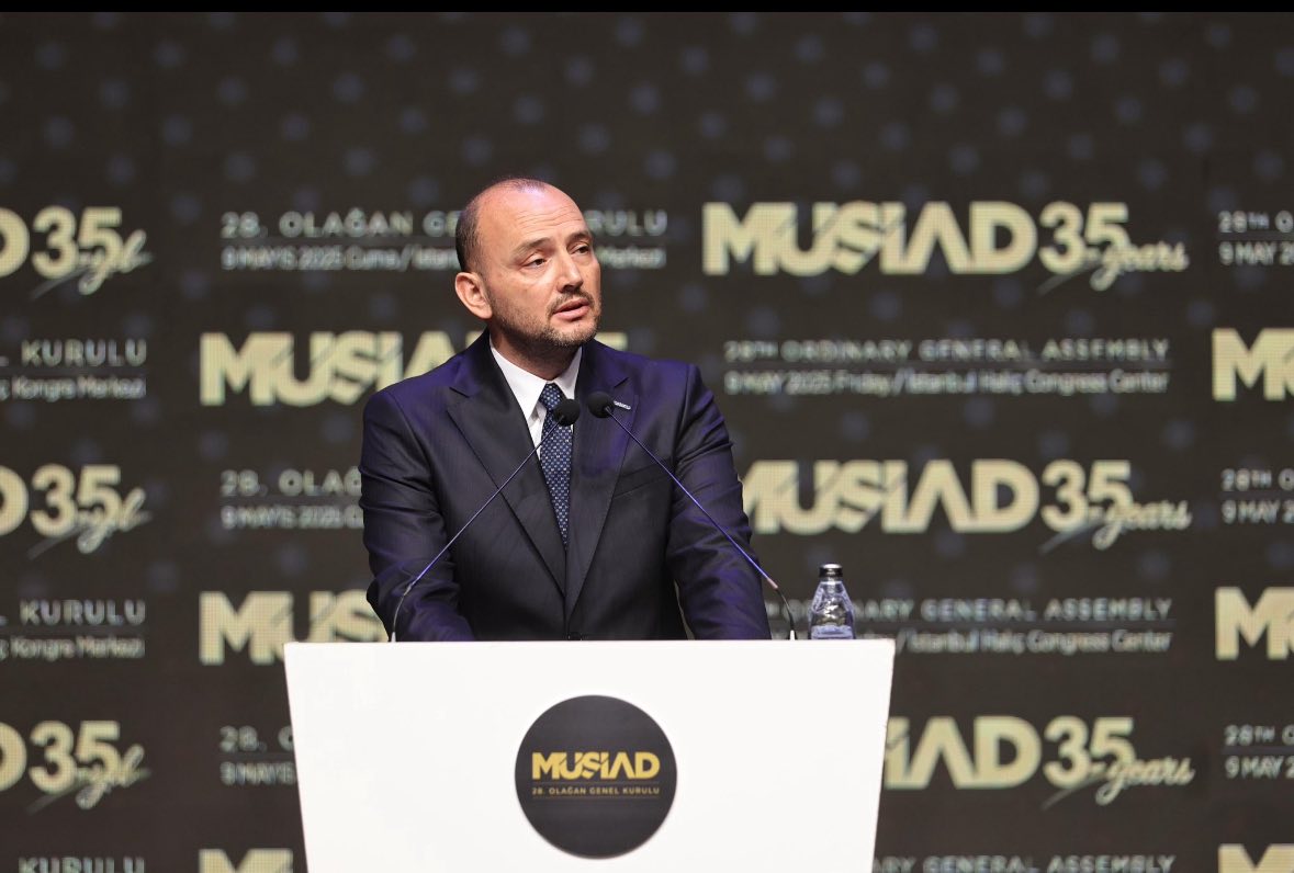 MÜSİAD Genel Başkanlığına Burhan Özdemir seçildi