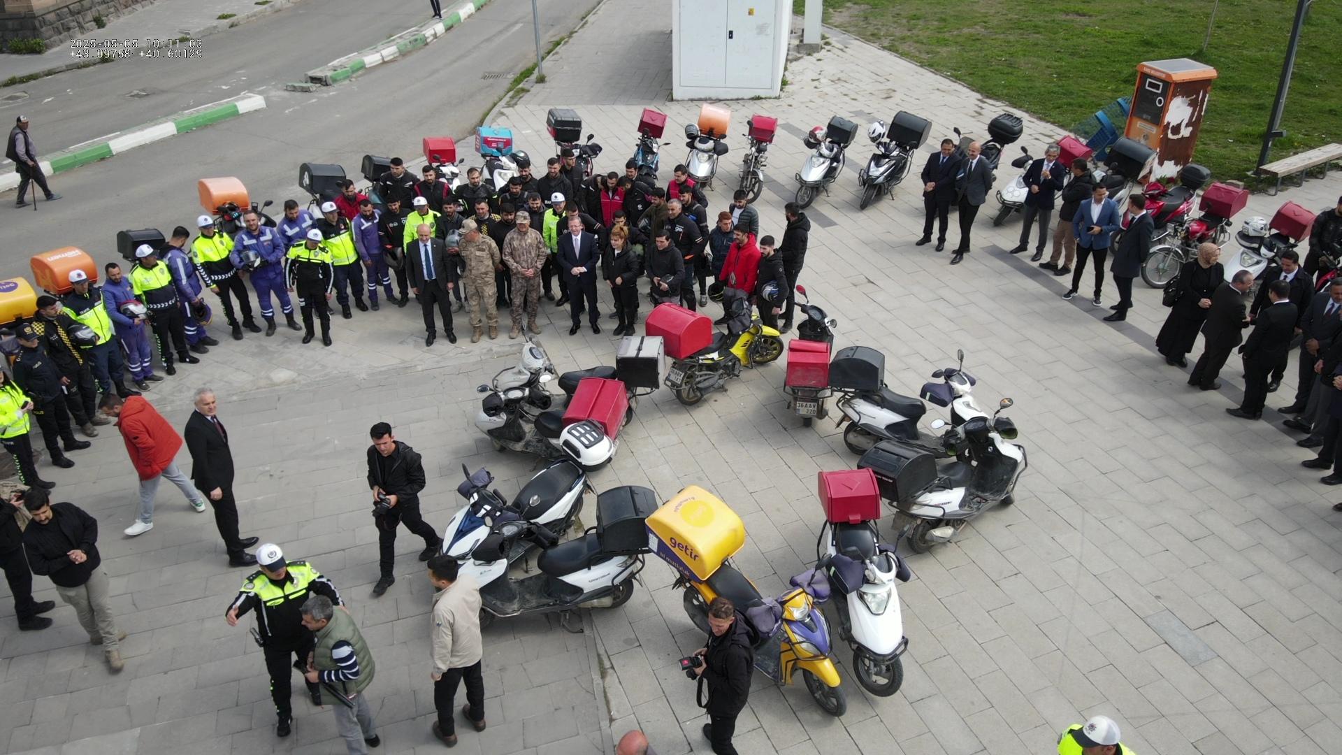 Kars'ta 3-9 Mayıs Trafik Haftası etkinlikleri düzenlendi