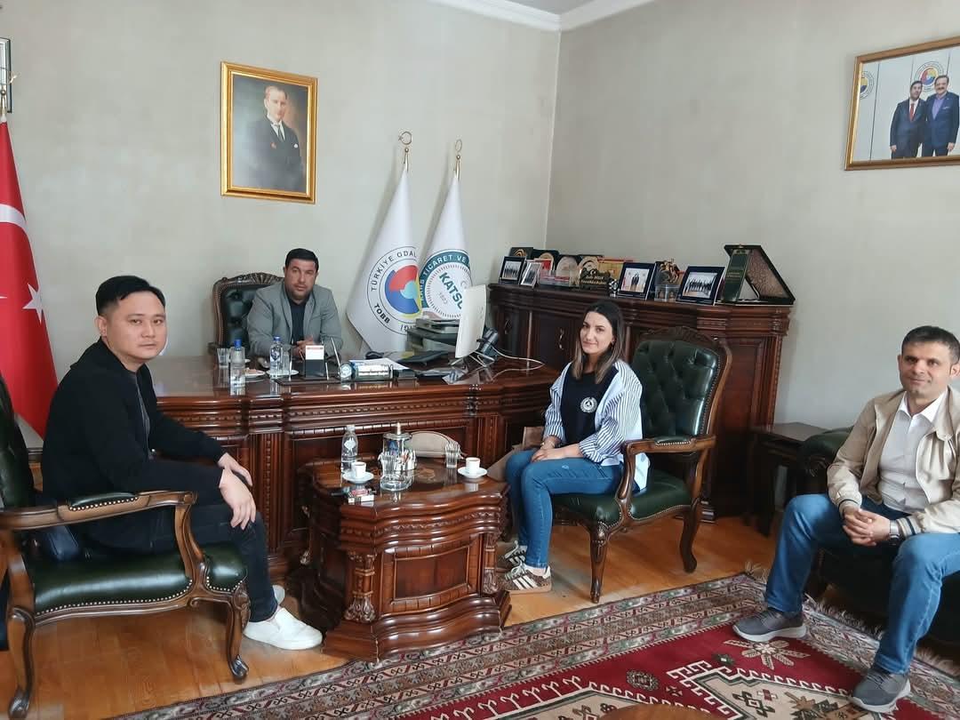 Çinli yatırımcı Zhang Dalin’den KATSO'ya ziyaret