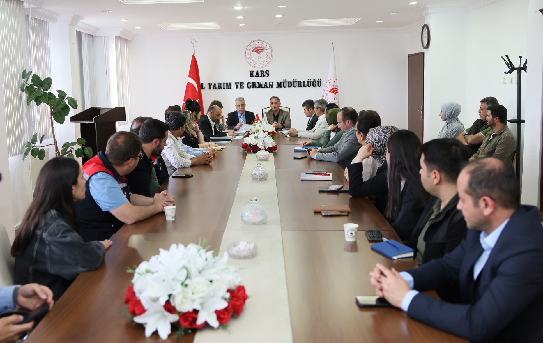 Tarım Bakanlığı ve TÜİK iş birliğiyle Genel Tarım Sayımı bilgilendirme toplantısı düzenlendi