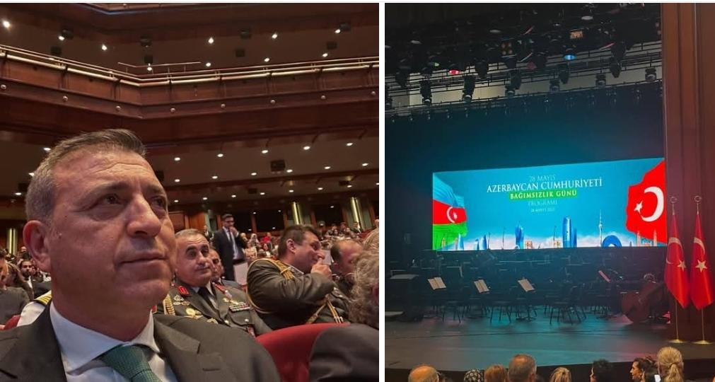 Dr. Erdoğan Yıldırım, Azerbaycan'ın Bağımsızlık Günü Programı'na katıldı