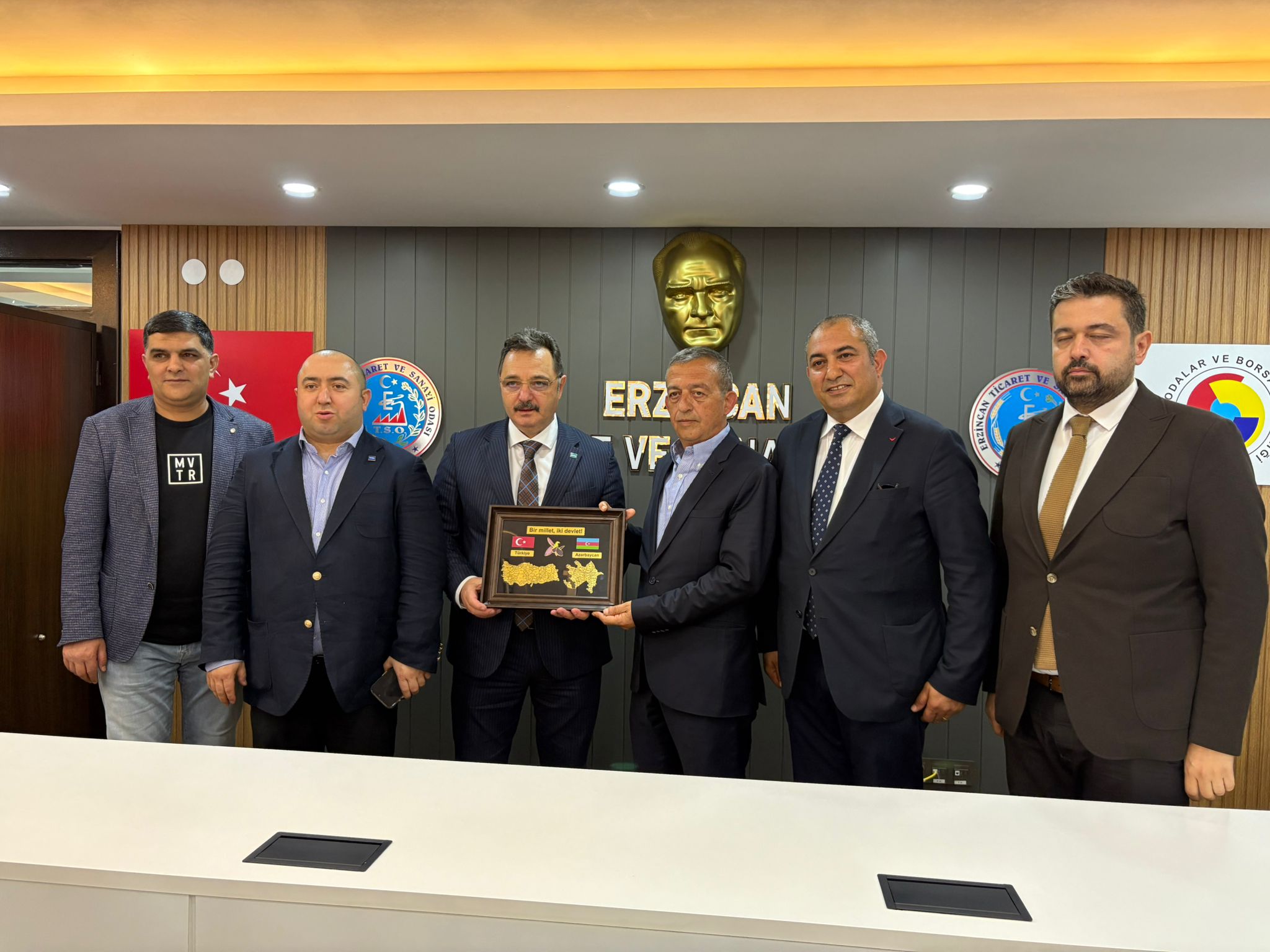 TİMBİR’den Erzincan TSO Başkanı Ahmet Tanoğlu’na ziyaret