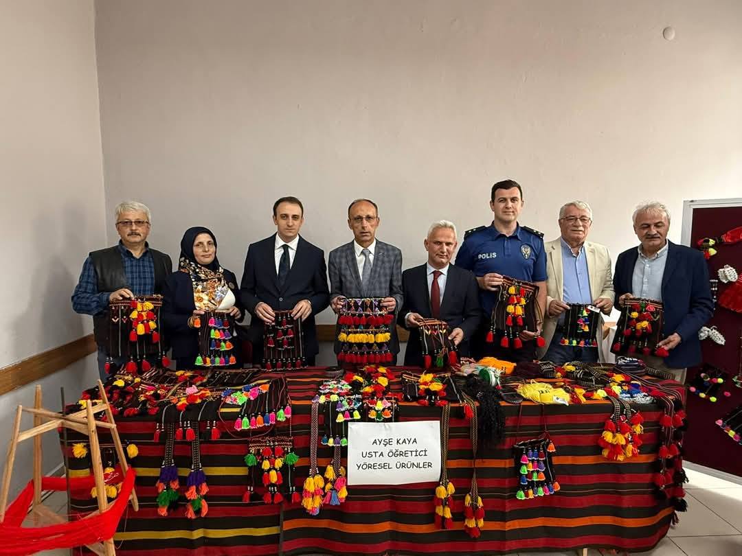 Şalpazarı HEM 2024-2025 Yıl Sonu Sergisi yine farkını gösterdi