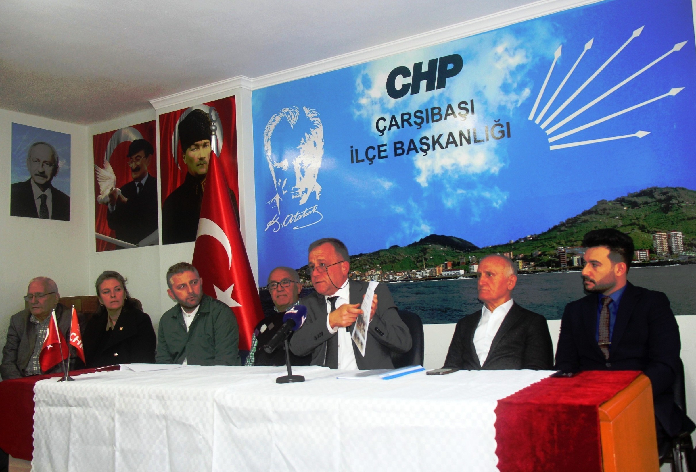 CHP Çarşıbaşı İlçe Başkanı Çoban’dan Belediye Başkanı Keleş’e suç duyurusu!
