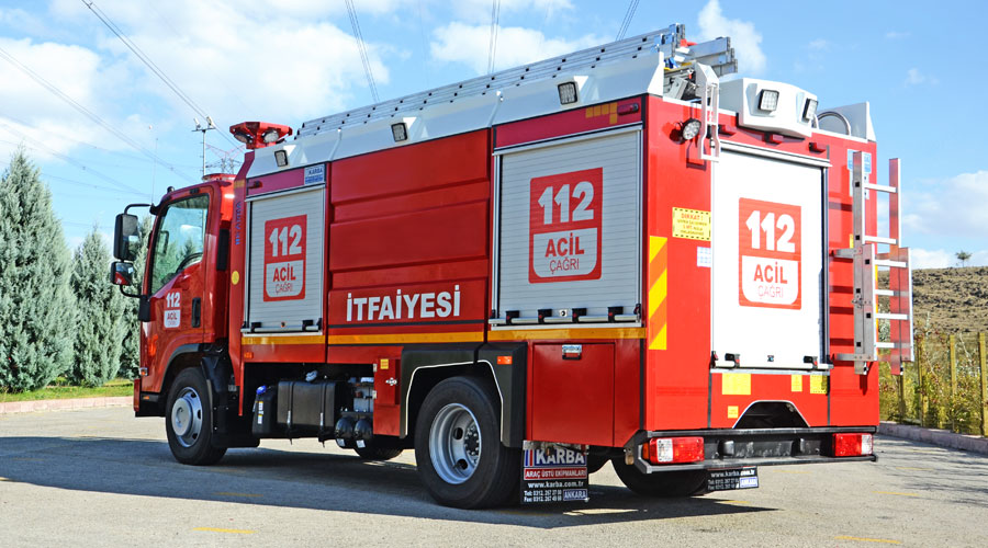 Bolu’da medikal fabrikasında yangın