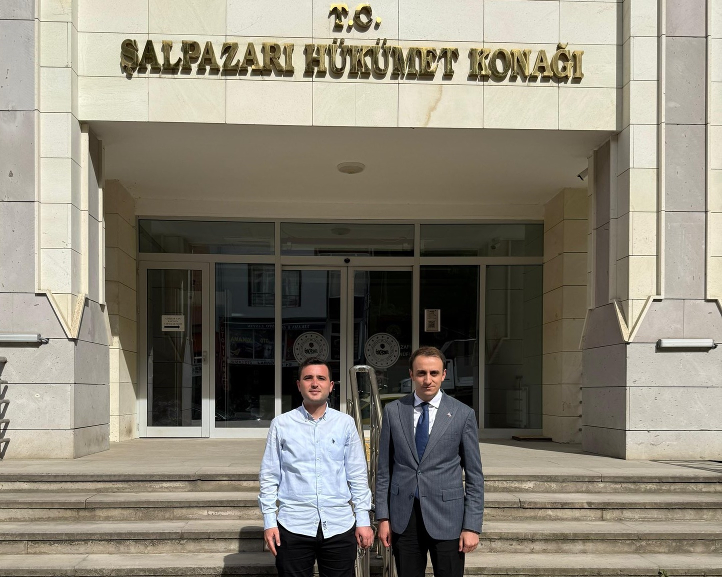 Kaymakam Konak’tan, Kaymakam Memiş’e ziyaret