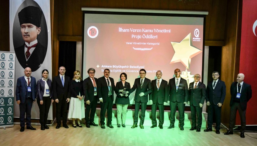 Türkiye Kalite Derneği'nden Ankara Büyükşehir Belediyesi'ne ödül