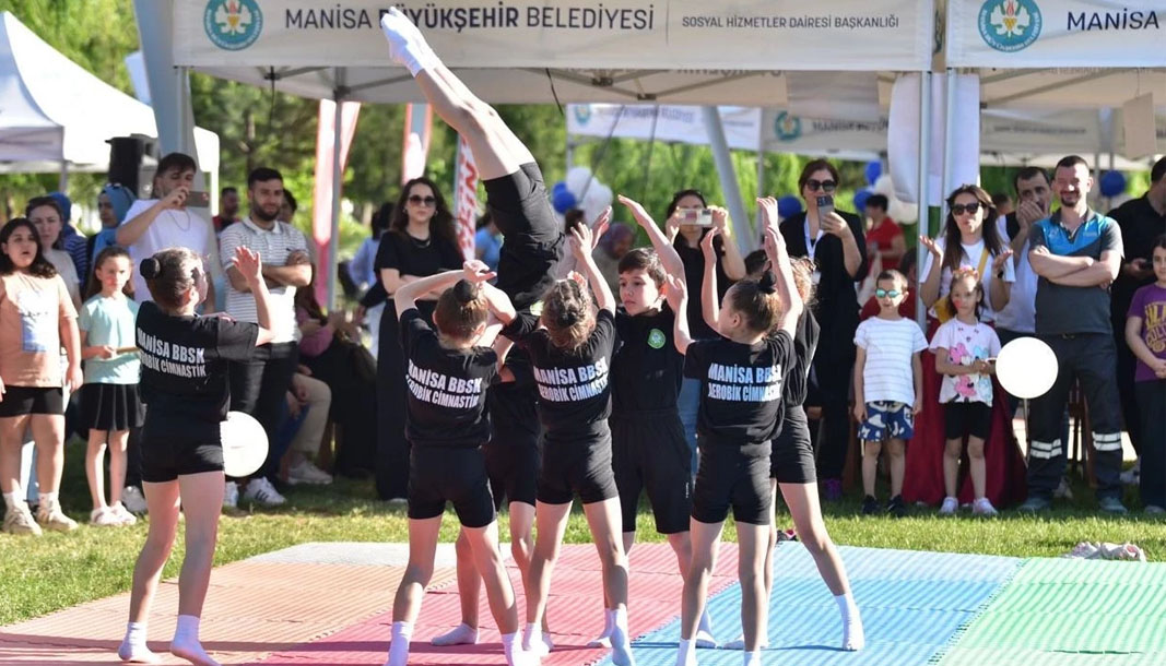 Manisa'da Kent Park’ta engelsiz coşku