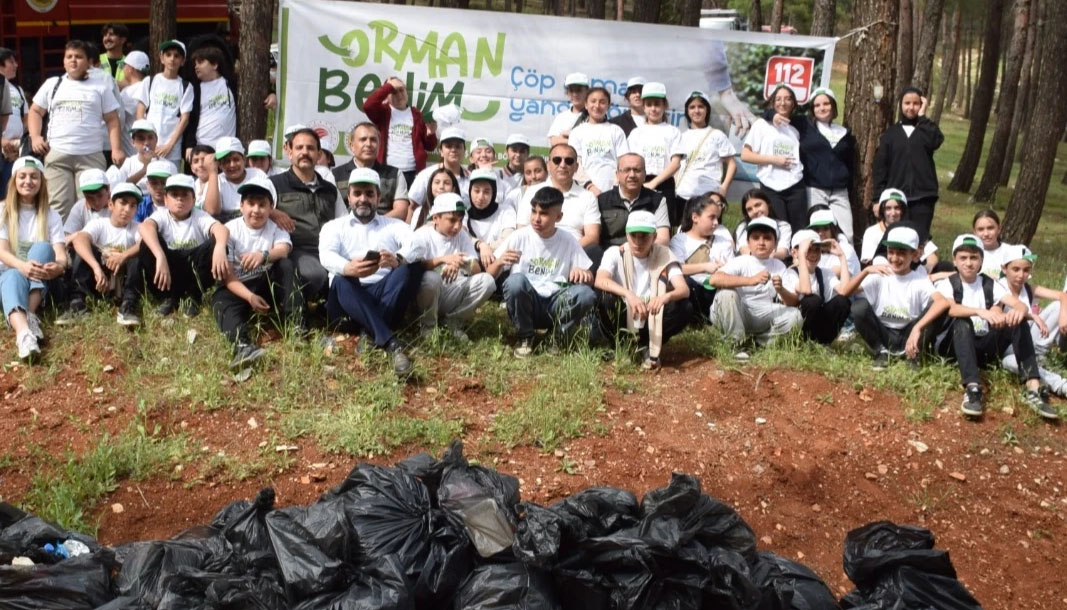 "Orman Benim"de 360 ton atık toplandı