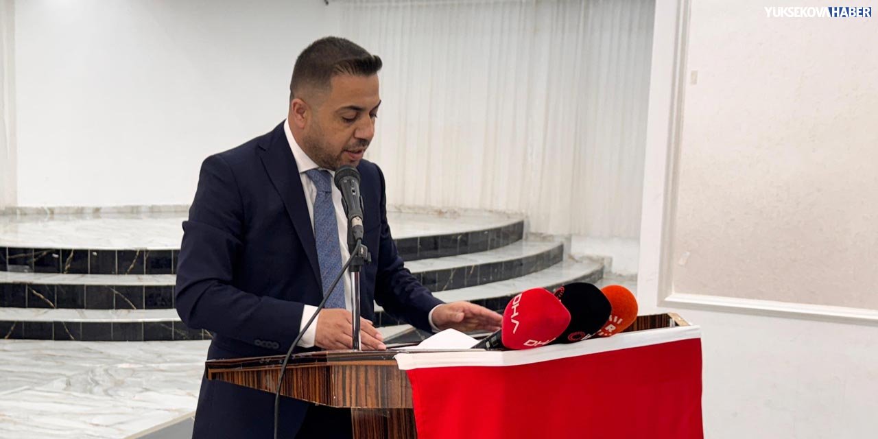 Yüksekova Şehit Aileleri Derneği Başkanı Sami Keskin'den "Terörsüz Türkiye" vurgusu