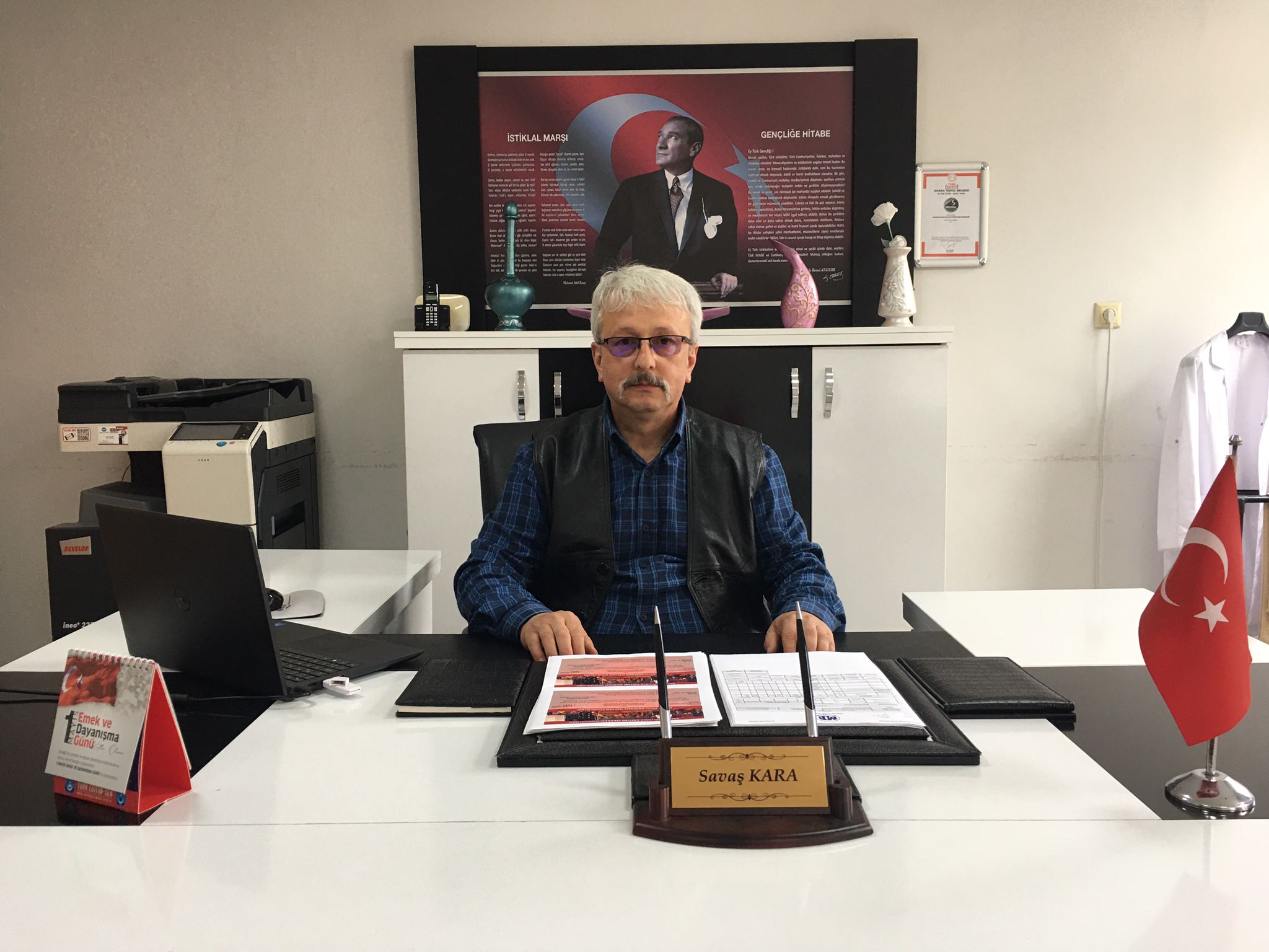 Şalpazarı'nda 39 yıllık eğitimci Savaş Kara’nın tayini çıktı