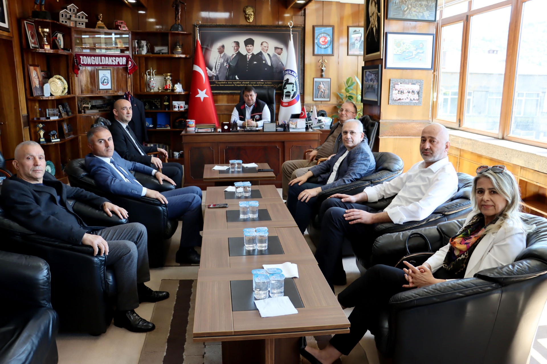 CHP Zonguldak teşkilatı GMİS'i ziyaret etti