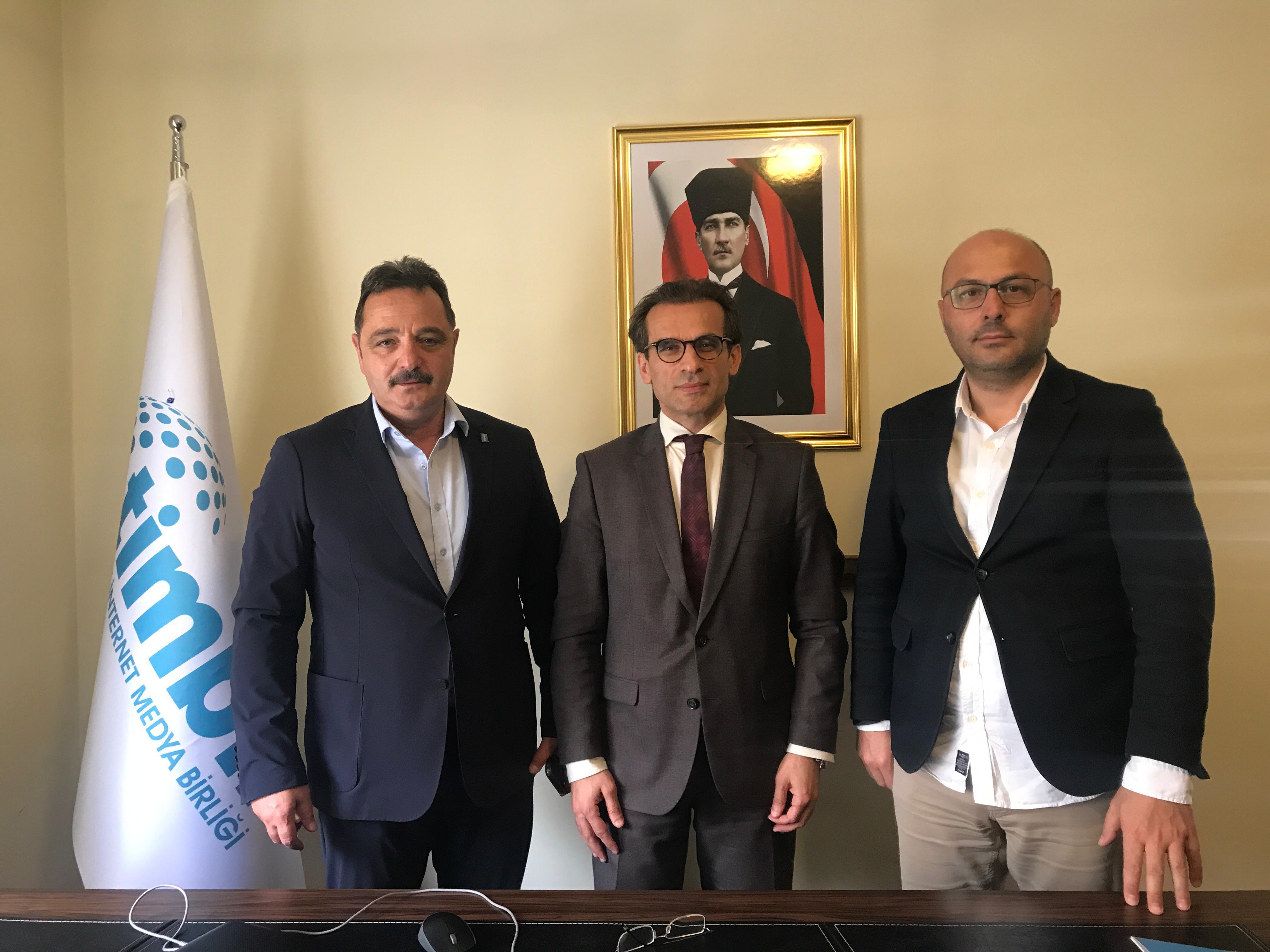 Çorum Valiliği Hukuk Müşaviri Temel Ayca'dan TİMBİR'e ziyaret