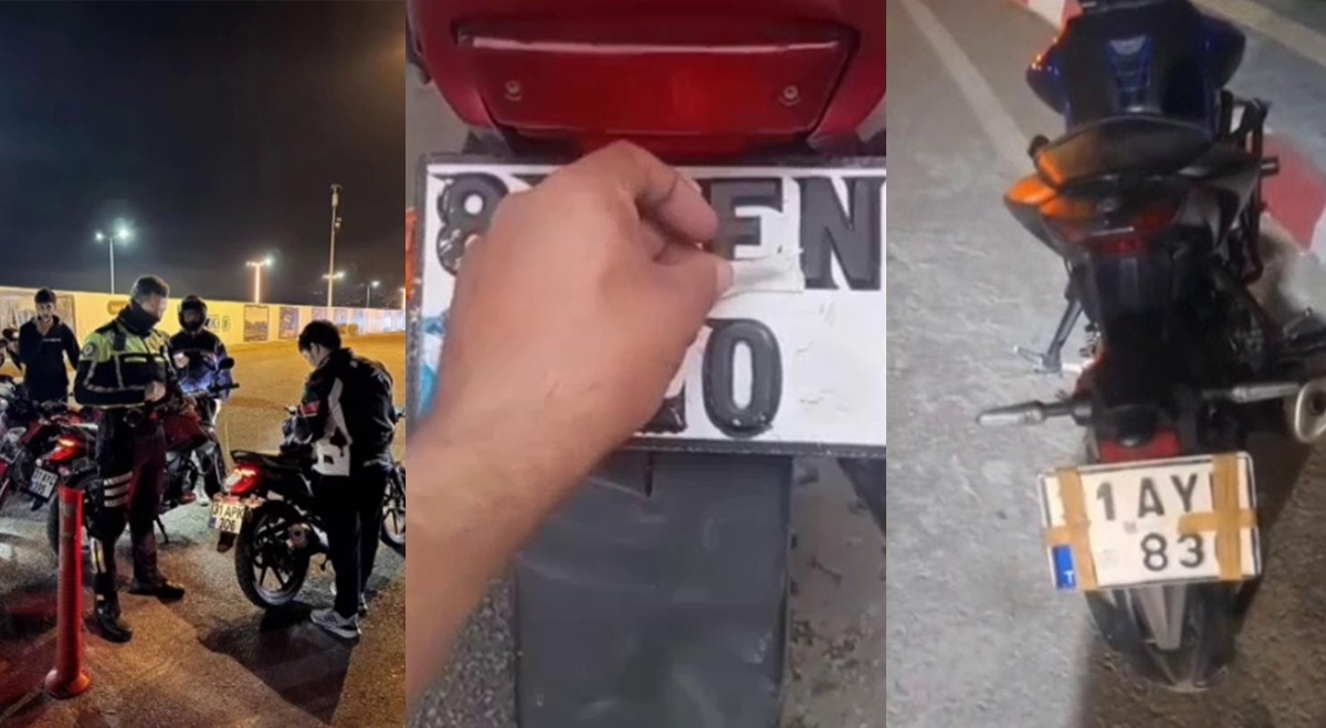 İskenderun’da trafik denetimi: Yara bandı oyunu ortaya çıktı