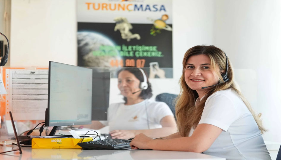 Antalya Muratpaşa'da Turunç Masa 21 bin 478 çağrı yanıtladı