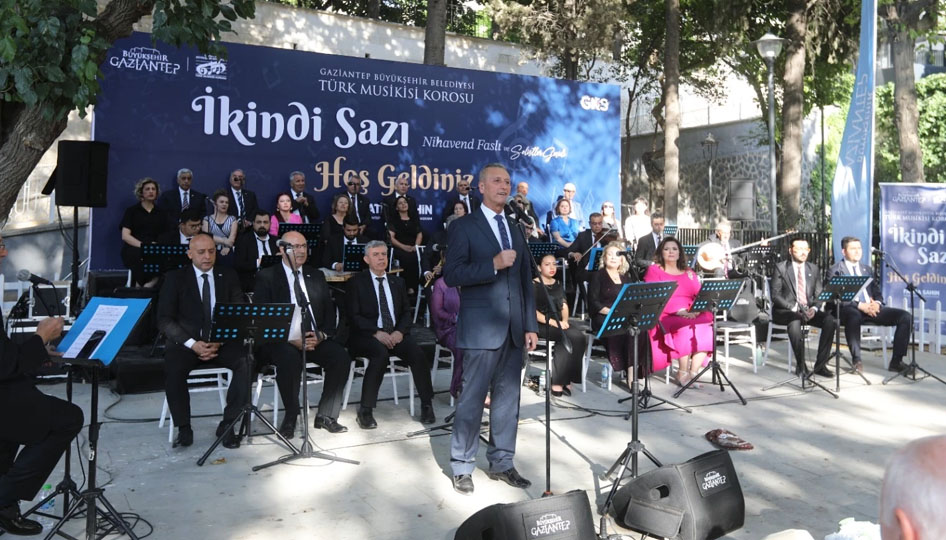 Gaziantep'te İkindi Sazı ile türküler yeniden yankılandı