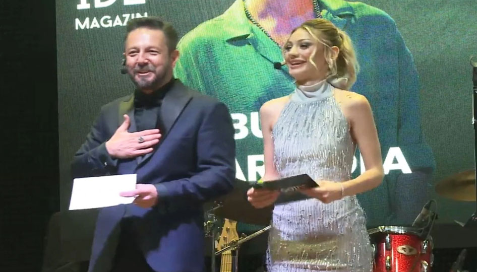 Vizyon Gecesi Ödülleri Nevide Çiçek ve Burak Sarımola'yla eğlenceye dönüştü