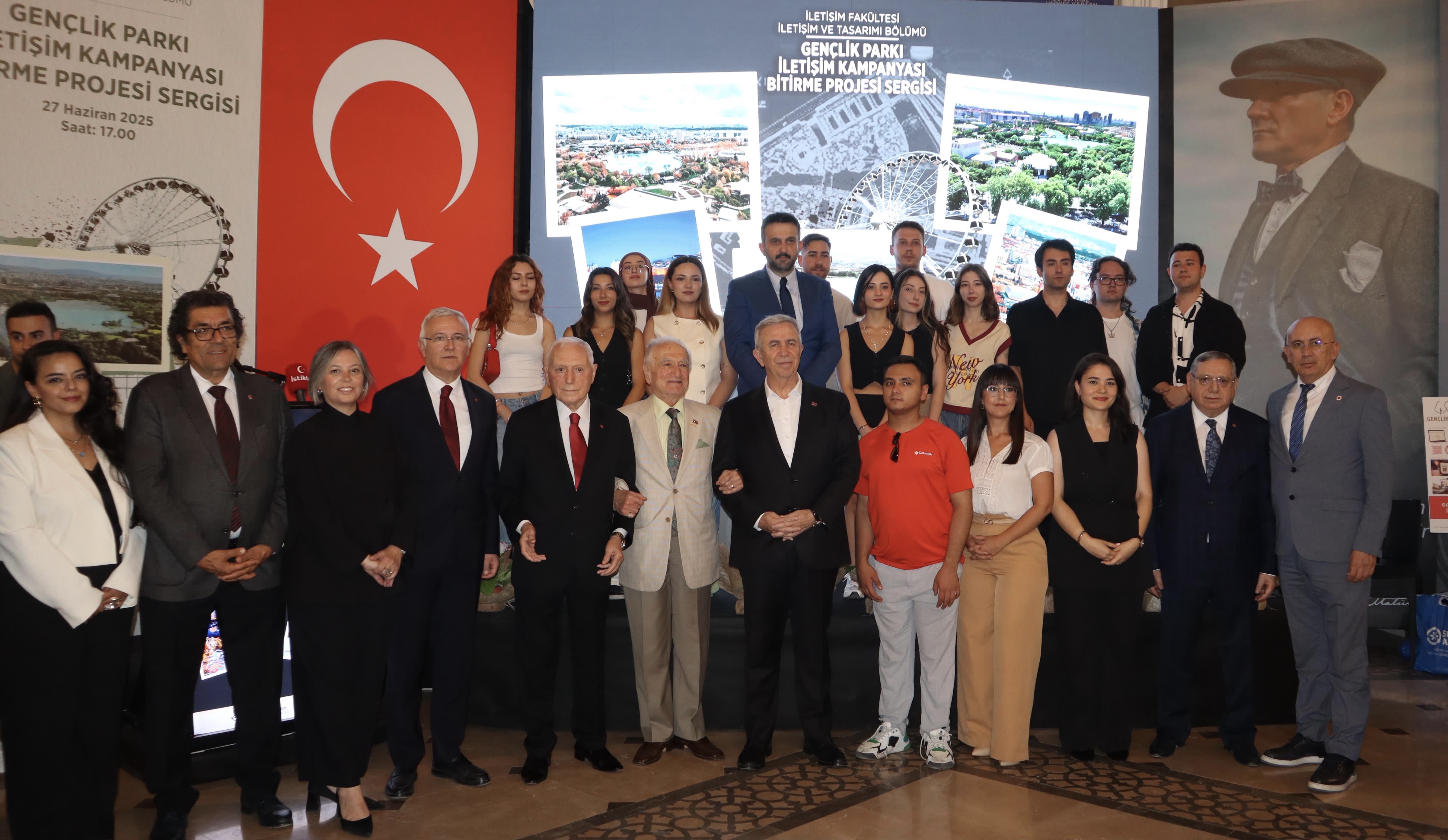 Başkent Üniversitesi İletişim Fakültesi öğrencilerinden “Gençlik Parkı” sergisi