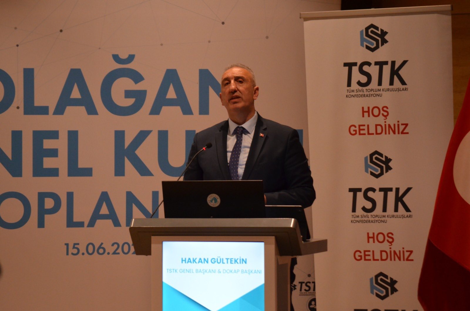 Hakan Gültekin TSTK Genel Başkanlığına yeniden seçildi