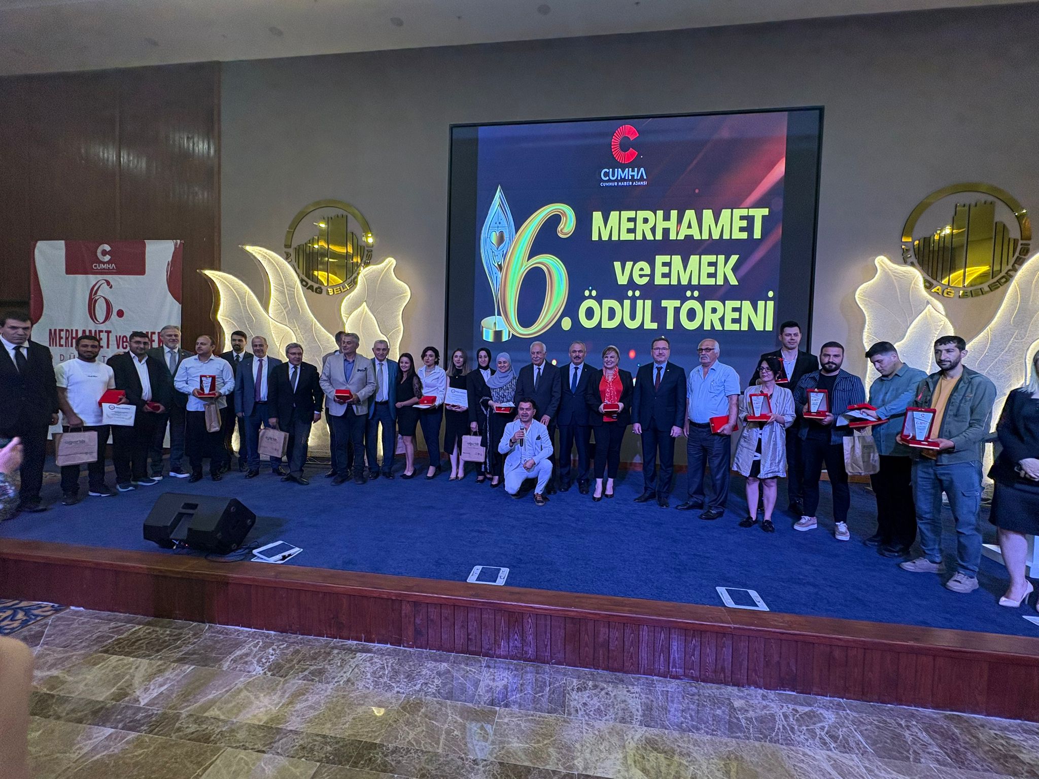 Merhamet ve Emek Ödülleri sahiplerini buldu