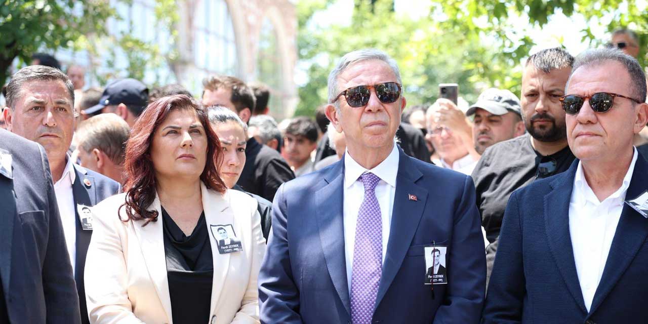 Mansur Yavaş, Ferdi Zeyrek’in cenaze törenine katıldı: “Halkın evladını uğurladık”