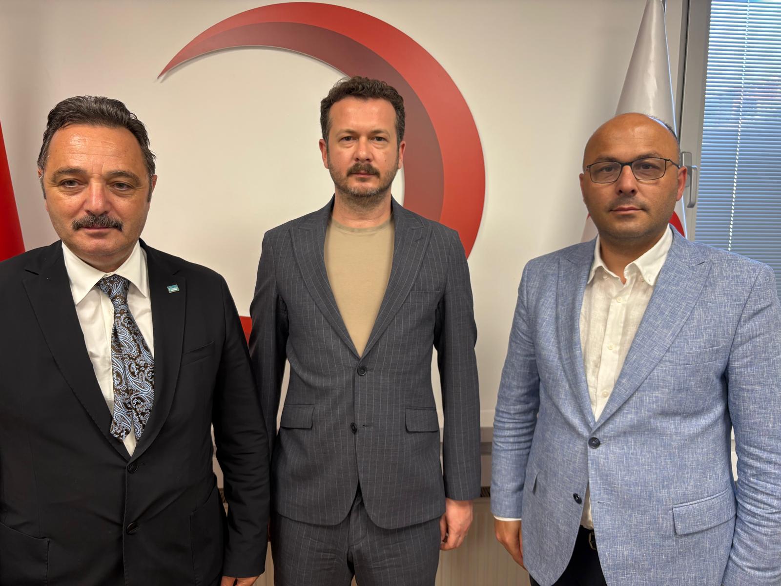 TİMBİR’den Kızılay İletişim ve Bağış Yönetimi Genel Müdürü Solak’a ziyaret