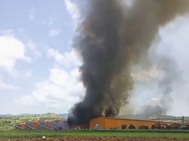 Ankara’da yumurta tesisinde yangın: Binlerce tavuk telef oldu