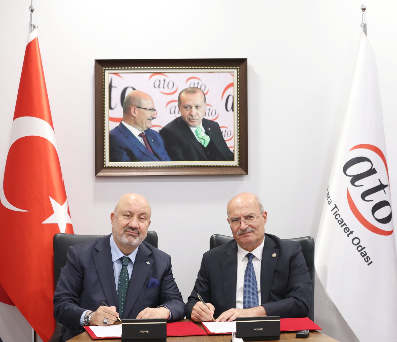 ATO ile Vakıf Katılım arasında "p@ket e-Yönetim Platformu" için iş birliği protokolü imzalandı