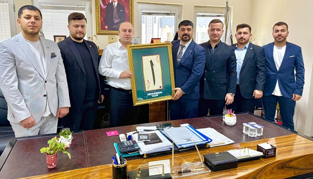 Genç ASKON'dan KOSGEB İl Müdürü Fidan’a ziyaret