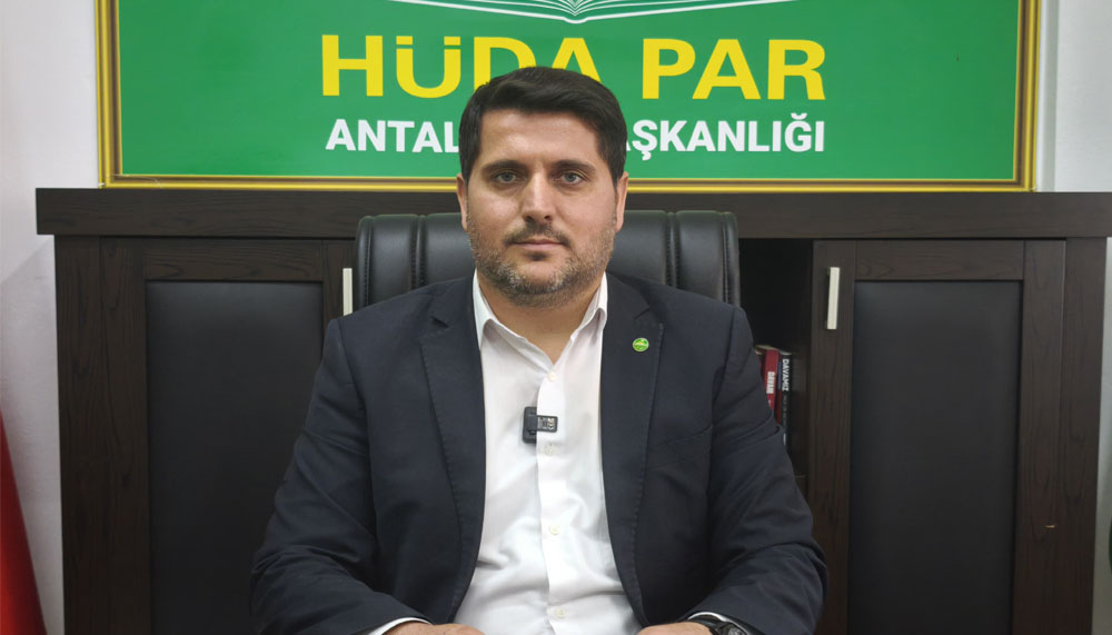 HÜDA PAR İl Başkanı Durmaz: Başka gazeteler kapanmadan yerel basın desteklenmeli